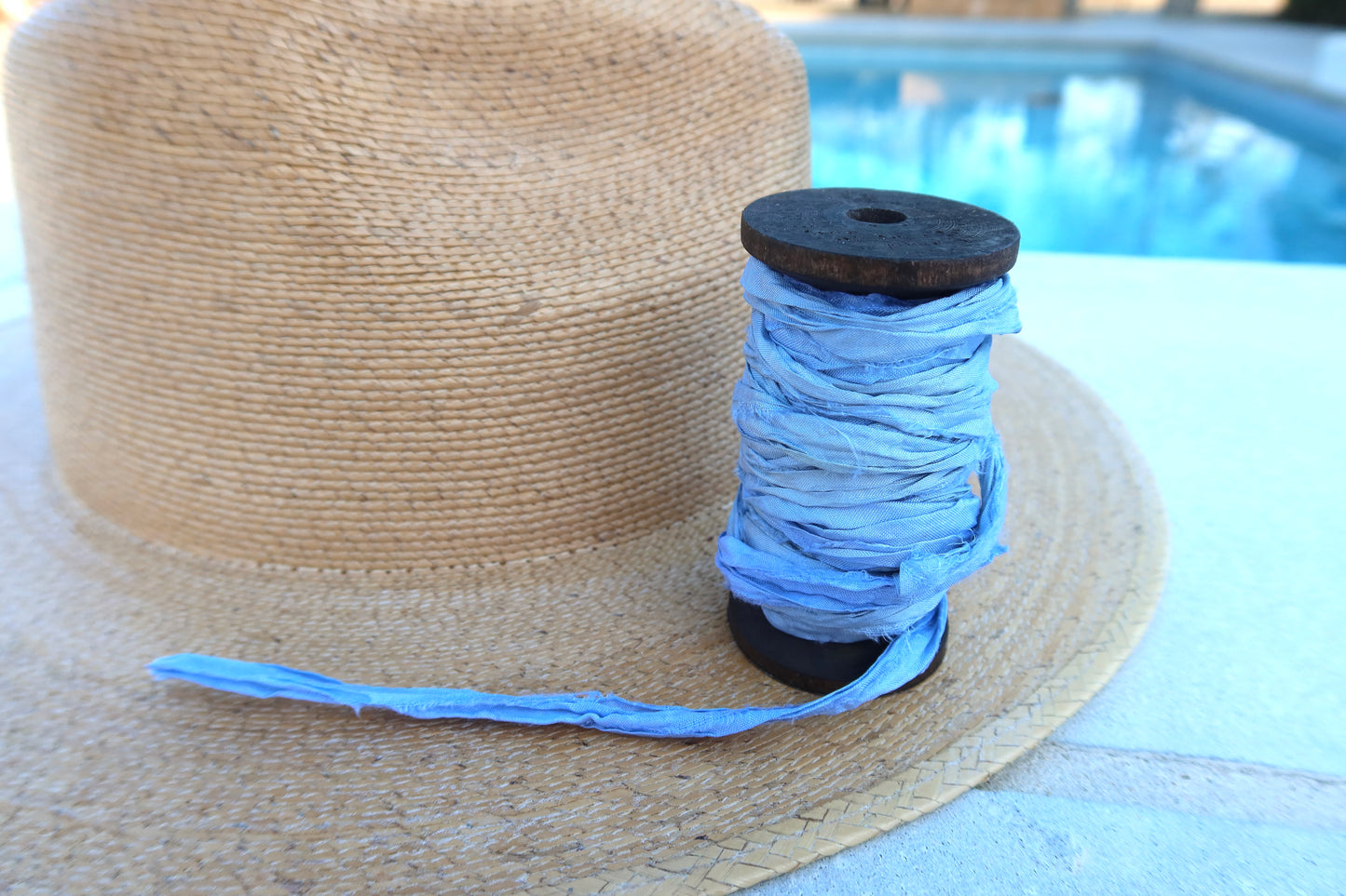 Light Blue Silk