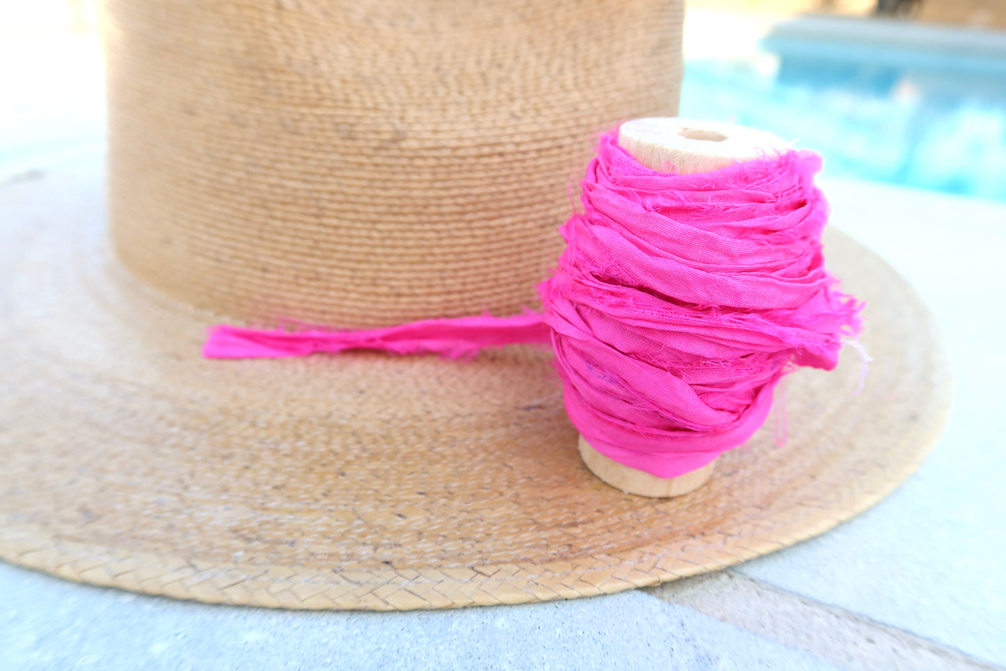 Hot Pink Silk
