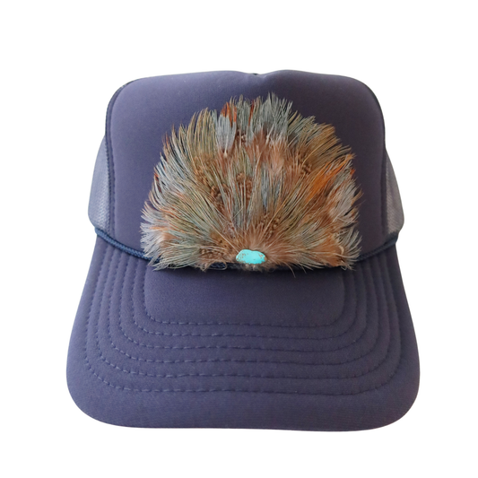 Navy Trucker — Azure