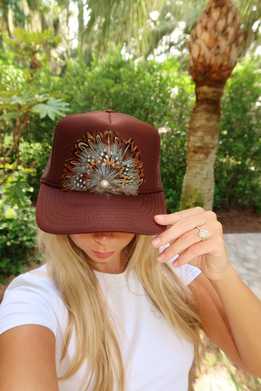 Brown Trucker — Oyster